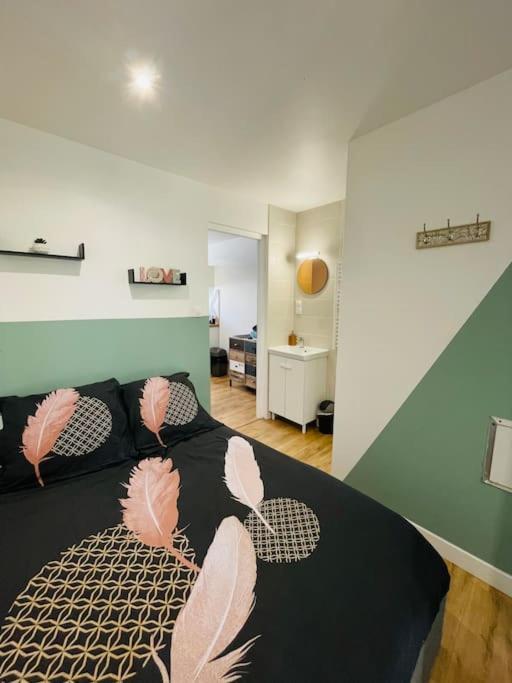 Le Belloc- Suberbe Appartement T1 Bis - Au Calme - Terrasse - Vue Jardin 阿让 外观 照片